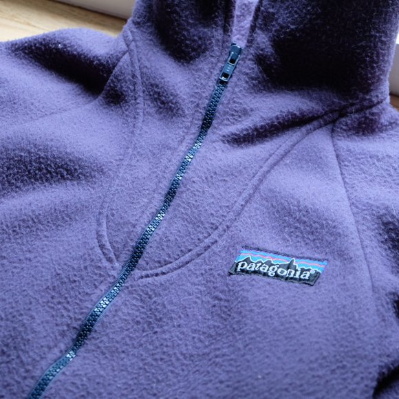 Vintage Retro Patagonia Fleece Bomber Jacket - Picture 2 of 8